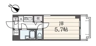 アサカシオン用賀台【1階】の間取り