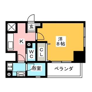 プロシード瑞穂【5階】の間取り