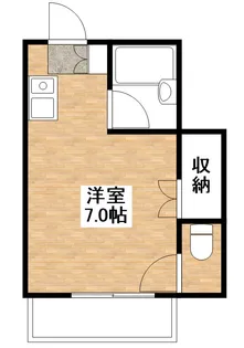 ドリームコート南平【1階】の間取り