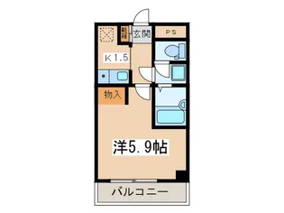 ヴィレッジヒル宮西【3階】の間取り