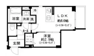 Kafu-Vivi【1階】の間取り