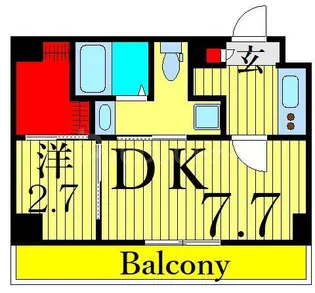 アルファコート青砥4【4階】の間取り