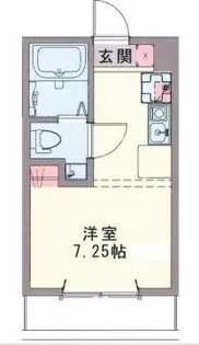 コスタ横須賀中央【2階】の間取り