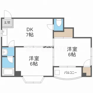 MKマンション玉津【2階】の間取り