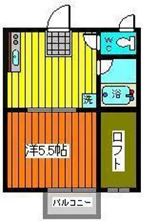 パークハイツ泉【1階】の間取り