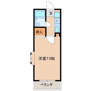 シバハウス【2階】の間取り
