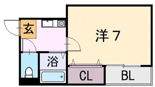 サンライフ近江堂【1階】の間取り