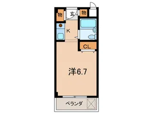 コートハウス【3階】の間取り