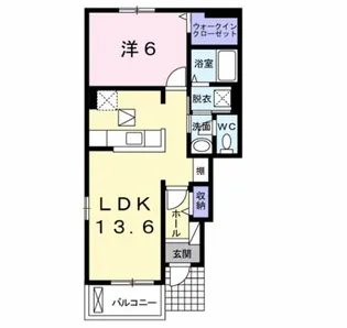 デスパシオ【1階】の間取り