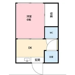 こゆき荘【1階】の間取り