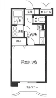 アーバンライフ日吉【4階】の間取り