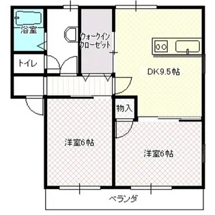 エターナル【2階】の間取り