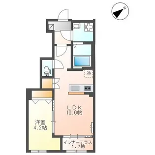 ISOLA【1階】の間取り