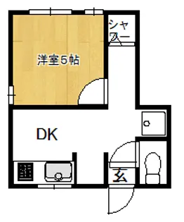 バニーユ【2階】の間取り