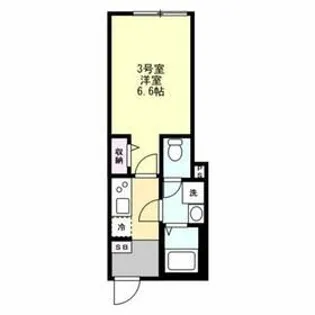 ベイルーム久比里【1階】の間取り