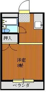 コーポ町【2階】の間取り