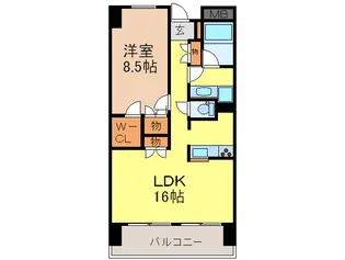 Generous【12階】の間取り
