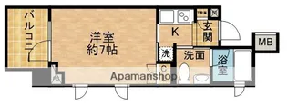 D’クラディア山手大塚【2階】の間取り