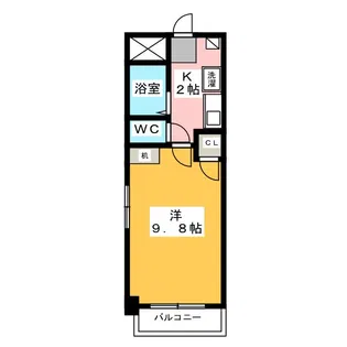 シェ・ラフォーレ【5階】の間取り