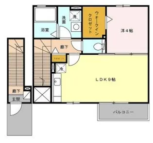 エミネンスコート【2階】の間取り
