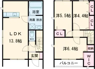 ARIETTA Bの間取り