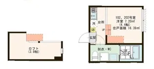 Petit Maison Arbre【2階】の間取り