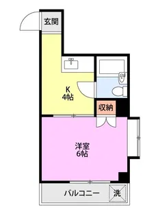 モンテビスタ【4階】の間取り