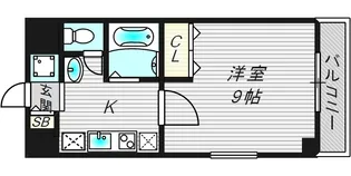 ルミエール姫里【4階】の間取り
