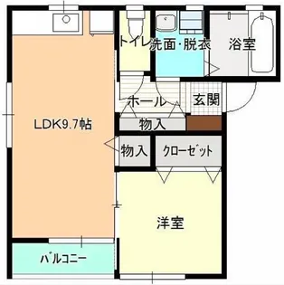グラン ボヌール【1階】の間取り