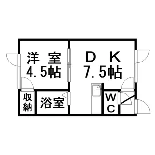 ファーストハイツ【2階】の間取り