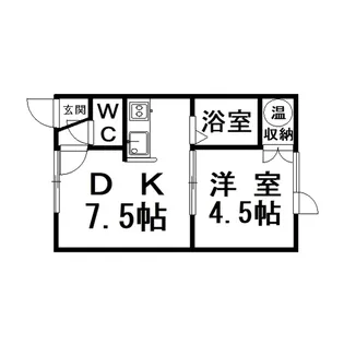 アーバンエコー【2階】の間取り