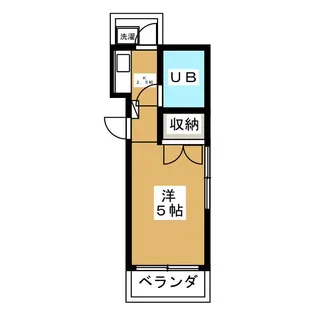 コーポ和【2階】の間取り
