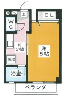 ケンジントン【1階】の間取り