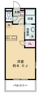 パークハウスかずさ【1階】の間取り