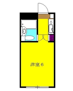 ハイツハセガワ【3階】の間取り