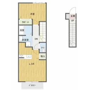 シンフォニア【2階】の間取り