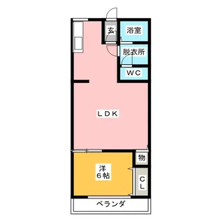 花池マンション【2階】の間取り