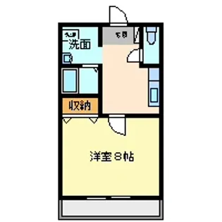 ハートII【1階】の間取り