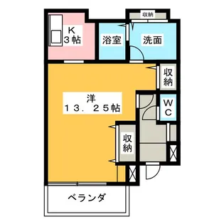 きさらぎ21II【1階】の間取り
