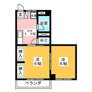 サラソタ ヴィータ【2階】の間取り