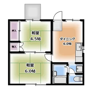 山王ヒルズ【1階】の間取り