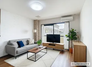 ラ・モークI【1階】の居間