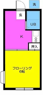 神奈川県藤沢市善行4【アパート】の間取り