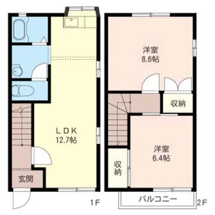 神奈川県横浜市鶴見区上末吉5【一戸建】の間取り