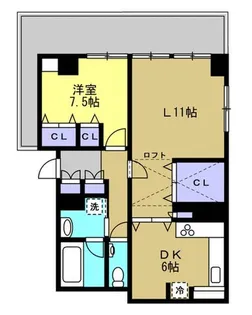 宮内商事ビル【1階】の間取り