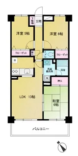 千代ビル【10階】の間取り