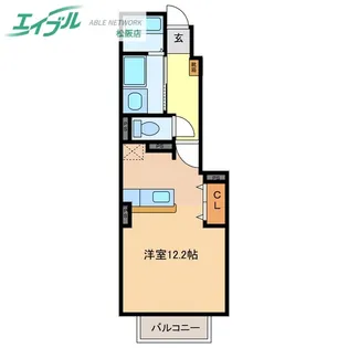セレンディピティ【1階】の間取り
