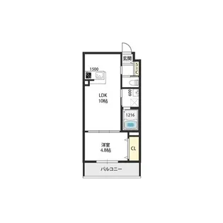 ARCA堺東【3階】の間取り