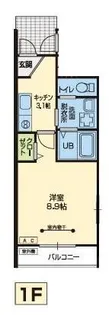 アリエッタ常盤台【1階】の間取り