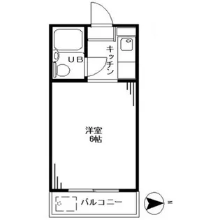 セラン北山【2階】の間取り